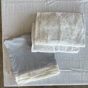 Restoration Hardware Baby and Child Star crib bedding set